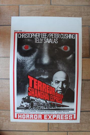 filmaffiche Horror Express 1972 Peter Cushing filmposter