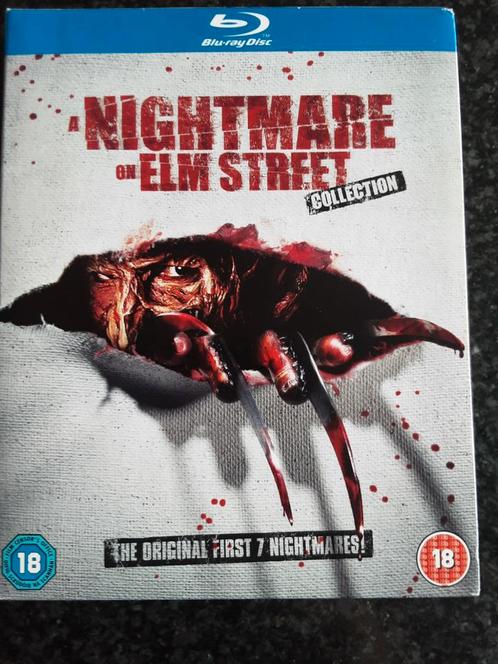 A Nightmare on Elm Street Collection blu ray NL, Cd's en Dvd's, Blu-ray, Zo goed als nieuw, Horror, Ophalen of Verzenden