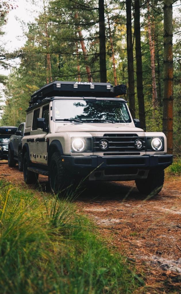 Ineos Grenadier – Mei 2025 – Lichte Vracht, Auto's, Bestelwagens en Lichte vracht, Particulier, 4x4, ABS, Achteruitrijcamera, Airbags