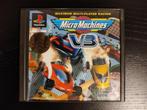 Micro Machines V3 (PS1), Gebruikt, Racen en Vliegen, Ophalen of Verzenden, 3 spelers of meer