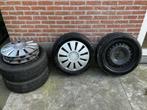 Stalen velgen met wieldeksels 16 inch => 205/55R16, Auto-onderdelen, Ophalen, Gebruikt, Velg(en), 16 inch