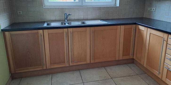 Keukenmeubelen, Huis en Inrichting, Keuken | Keukenelementen, Gebruikt, Bruin, Ophalen