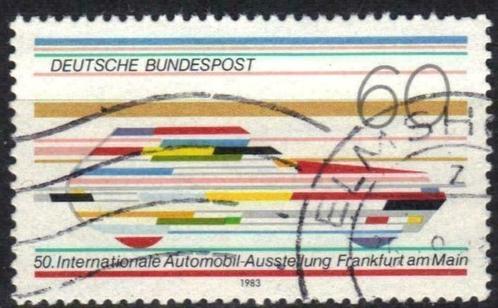 Duitsland Bundespost 1983 - Yvert 1014 - Autosalon (ST), Timbres & Monnaies, Timbres | Europe | Allemagne, Affranchi, Envoi