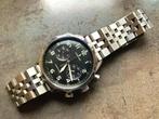 Junghans Meister Pilot Chronoscope, Staal, Gebruikt, Staal, Polshorloge
