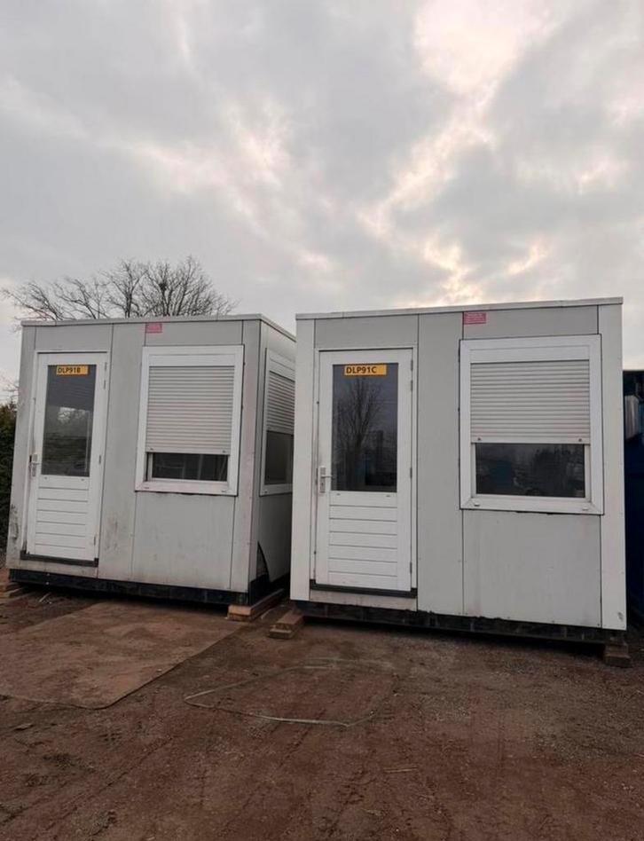 Units woonunit keten containers opslaghok evt 2 stuks, Zakelijke goederen, Machines en Bouw | Keten en Containers, Ophalen of Verzenden