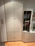 Vitrinekast eventueel met bureau., Enlèvement, Verre