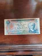5 dollars biljet van Canada 1972, Enlèvement ou Envoi