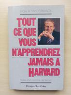 Tout ce que vous n'apprendrez jamais à Harvard, Economie en Marketing, Mark H. McCormack, Ophalen, Gelezen