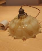 Art deco opaline hanglamp 23 cm, Antiek en Kunst, Antiek | Verlichting, Ophalen