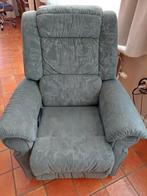 Relaxfauteuil elektrisch, Huis en Inrichting, Fauteuils, Ophalen, Gebruikt, Stof