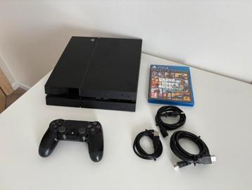 PS4 + 1 Controller + 1 Game beschikbaar voor biedingen