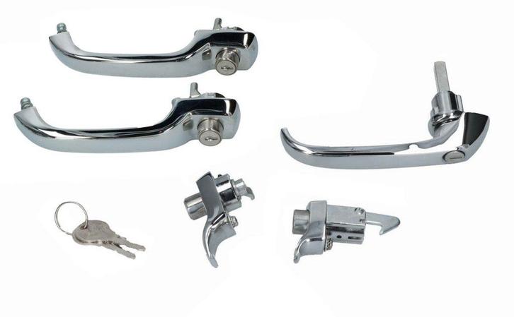 VW slotenset voor Bay Window Bus T2A (alleen bouwjaar 1968), Auto diversen, Auto-accessoires, Nieuw, Ophalen of Verzenden