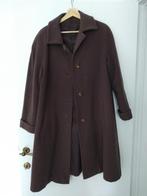 wollen mantel - maat 44, Kleding | Dames, Jassen | Winter, Ophalen of Verzenden, Zo goed als nieuw, Maat 42/44 (L), Bruin