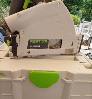 Festool ts55 rebq invalzaag bijna nieuw beschikbaar voor biedingen