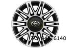 Toyota Aygo velg Aluminium 15'' dubbele 10-spaaks hoogglans, Nieuw, Band(en), 15 inch, Personenwagen
