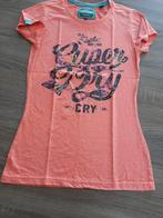 Superdry koraalroze t-shirt Small, Gedragen, Superdry, Ophalen of Verzenden, Roze