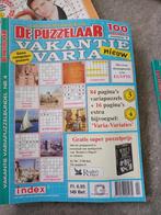 De puzzelaar vakantie variapuzzelbundel nr 4, Nieuw, Diverse auteurs, Ophalen of Verzenden, Overige onderwerpen