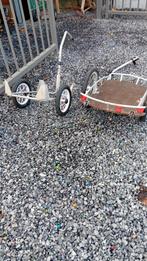 Aanhangwagens voor fietsen, Ophalen