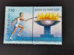 Saint-Marin 1984 - sports - athlètes, flamme olympique **, Enlèvement ou Envoi, Non oblitéré