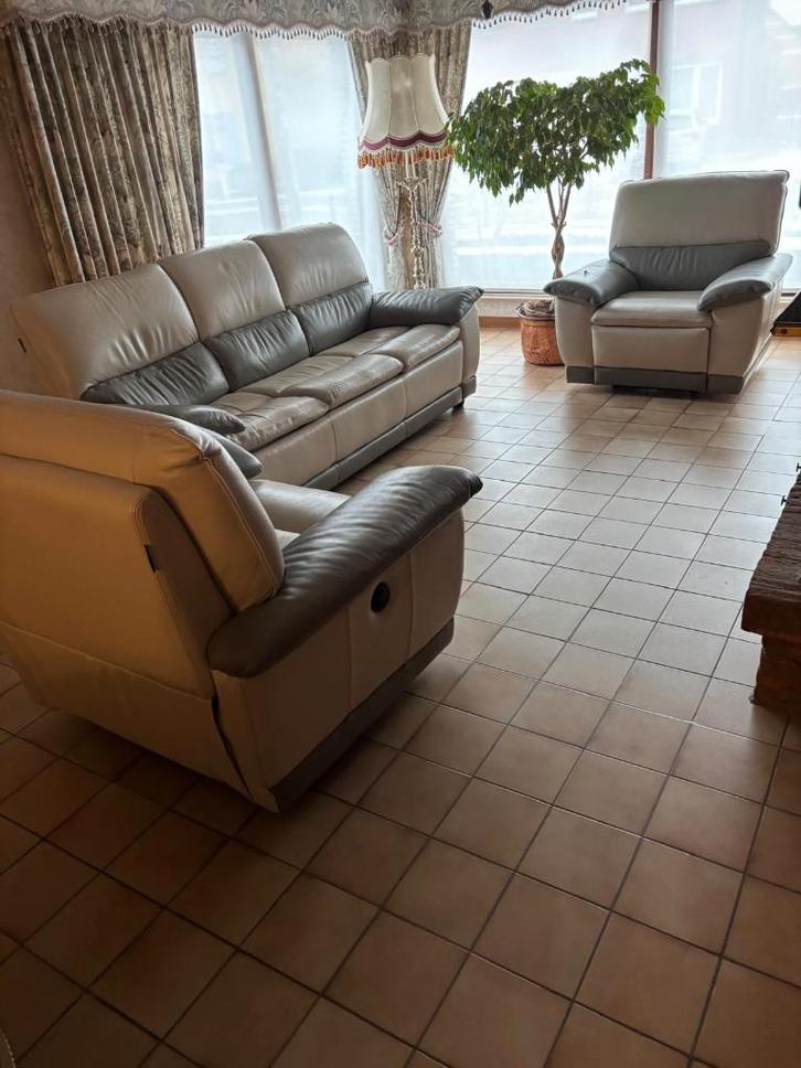 zetels Chateau D'ax, Huis en Inrichting, Fauteuils, Zo goed als nieuw, Leer, Ophalen