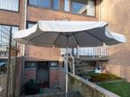 Parasol + voet te koop, Tuin en Terras, Parasols, Ophalen, Gebruikt, Stokparasol