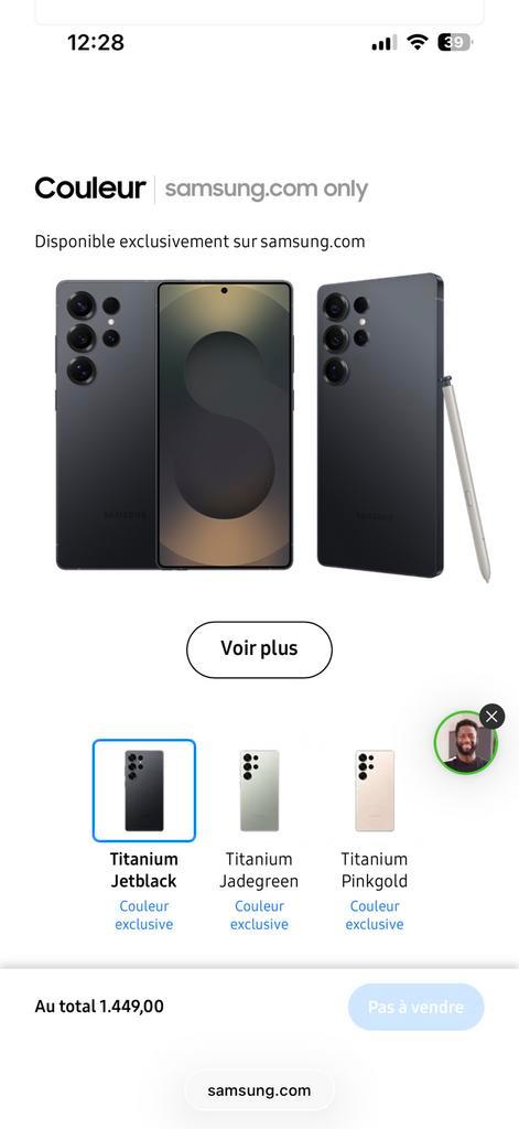 Samsung galaxy s25 ultra + Samsung galaxy Watch 6 Classic, Telecommunicatie, Mobiele telefoons | Samsung, Zo goed als nieuw, Ophalen