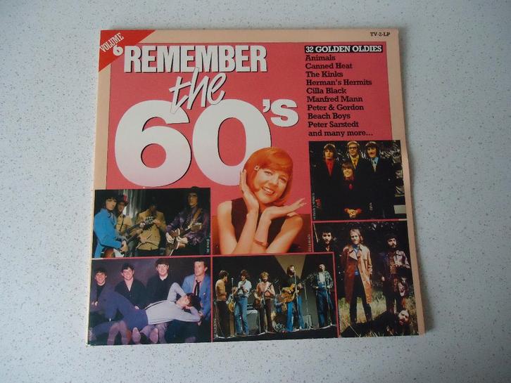 Dubbel LP "Remember The '60" 32 Golden-Oldies Volume 6, Cd's en Dvd's, Vinyl | Verzamelalbums, Zo goed als nieuw, Pop, 12 inch
