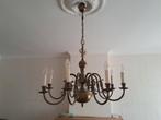 2 Koperen luchter kroonluchter luster, Huis en Inrichting, Lampen | Kroonluchters, Ophalen, Gebruikt