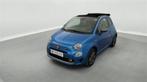 Fiat 500C 1.0i MHEV sport cabrio (bj 2020), Auto's, 4 zetels, Gebruikt, Cabriolet, Blauw