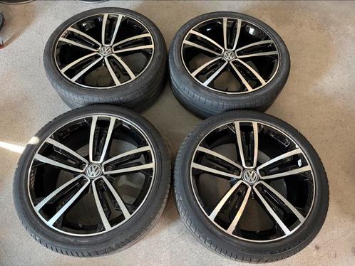 18 inch originele VW Golf 6 7 8 R GTI Sevilla velgen 5x112, Auto-onderdelen, Banden en Velgen, Banden en Velgen, Zomerbanden, 18 inch