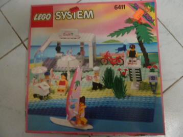 Lego 6411 Sand Dollar Café complet de 1992, Enlèvement ou Envoi, Comme neuf, Ensemble complet, Lego