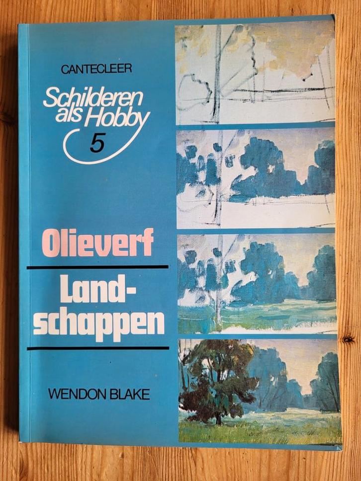 Schilderen als hobby, 4 boeken, Hobby en Vrije tijd, Schilderen, Olieverf, Ophalen of Verzenden