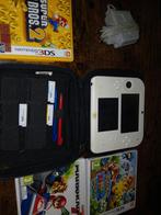 Nintendo 2ds met spelletjes en hoes, Met games, Wit, 2DS, Ophalen of Verzenden