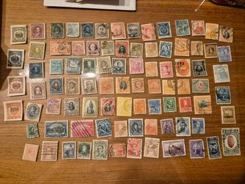 Lot oude Canadese postzegels – 90 + stuks
 beschikbaar voor biedingen