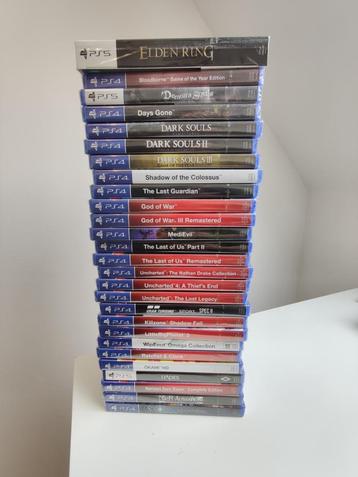 Sealed ps5/4 games beschikbaar voor biedingen