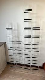 Plexi Vintage CD rekken, Huis en Inrichting, Ophalen, Kunststof, 150 discs of meer, Zo goed als nieuw