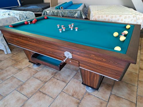 Billard à bouchons remis à neuf, Sport en Fitness, Biljarten en Poolen, Zo goed als nieuw, Ophalen of Verzenden