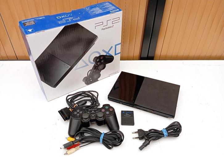 SONY PLAYSTATION 2 slim gameconsole PS2, Games en Spelcomputers, Spelcomputers | Sony PlayStation 2, Zo goed als nieuw, Slim, Ophalen of Verzenden
