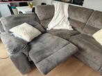 Fauteuil 3 places avec relax électrique, Ophalen, Zo goed als nieuw, Tissus côtelé