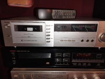 Philips k7-deck en LUXMAN-compactdisk... beschikbaar voor biedingen