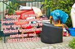 Bonjour j'ai vous proposer mon service vide déchets, Ophalen, Zo goed als nieuw