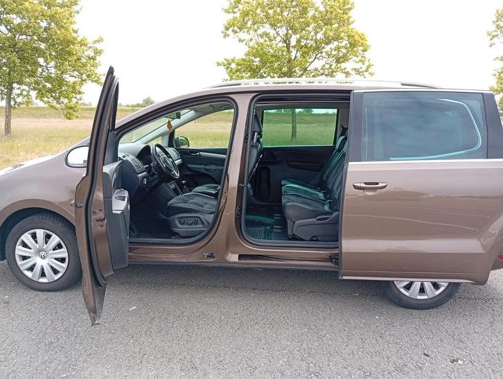 Volkswagen sharan 5 plaats 1.4.TSI Benzine met de keuring, Auto's, Volkswagen, Particulier, Sharan, Bluetooth, Climate control