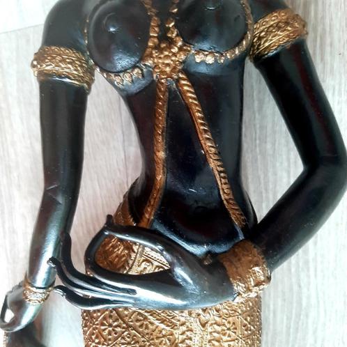 Prachtig handmade Indonesische danseres, Antiquités & Art, Antiquités | Bronze & Cuivre, Cuivre, Enlèvement