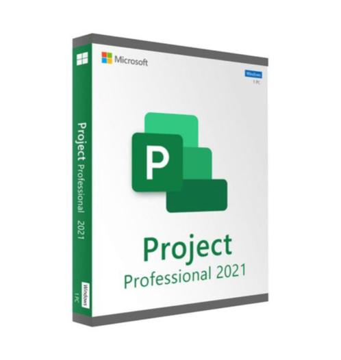 MS Project 2021 Pro Plus - Clé d'activation, Informatique & Logiciels, Logiciel Office, Neuf, Windows, Autre programmes, Enlèvement ou Envoi