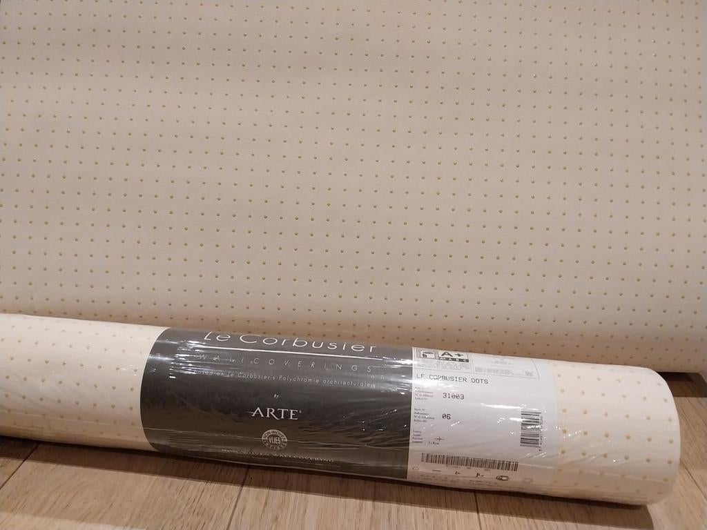 Nieuwe rol Arte behang + 1/2 rol – Le Corbusier (Dots), Enlèvement