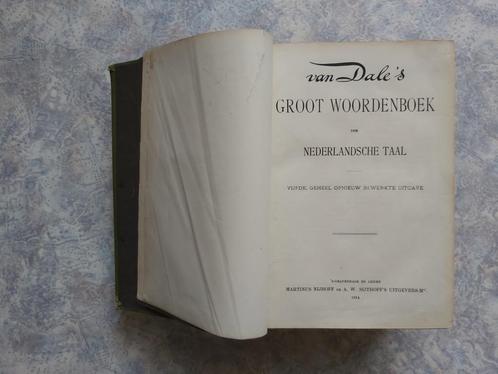 Vlaanderen Nederland 1914 Woordenboek Taal Leiden Leuven Gas, Boeken, Woordenboeken, Zo goed als nieuw, Nederlands, Van Dale, Verzenden