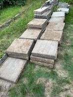 Betonnen tegels 50x50 – stevige tuin- of oprittegels, Tuin en Terras, Tegels en Klinkers, Ophalen, Zo goed als nieuw