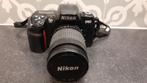 Nikon F60 analoog fototoestel + lens 28-80 + lens 80-120, Audio, Tv en Foto, Ophalen of Verzenden, Gebruikt, Nikon