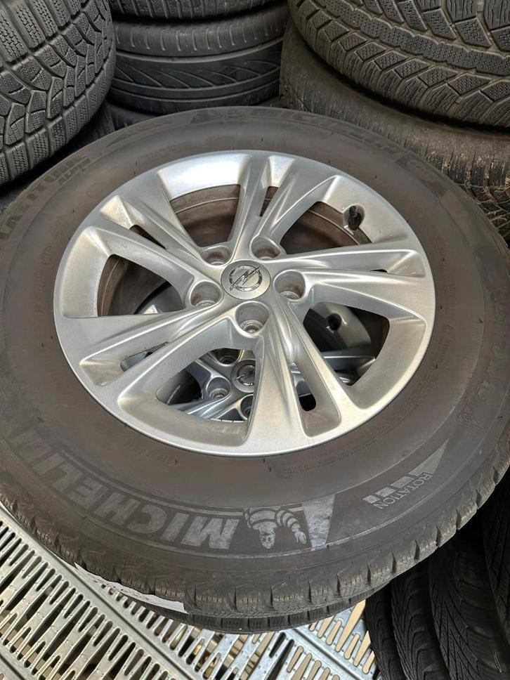 Winterbanden op velg Opel Grandsland, Auto-onderdelen, Banden en Velgen, Banden en Velgen, Winterbanden, 16 inch, 205 mm, Personenwagen