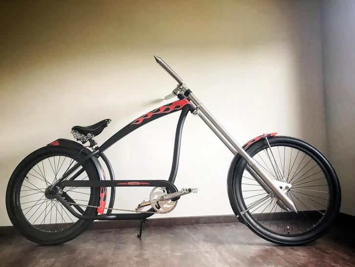 Customized Cannibal Nirve chopper, Fietsen en Brommers, Fietsen | Cruisers en Lowriders, Zo goed als nieuw, Chopper, Ophalen